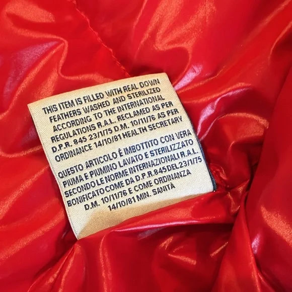 SALE! EUC MONCLER moto-style puffer jacket/Red Hot & Ready for Whatever Weathah! - Picture 12 of 17